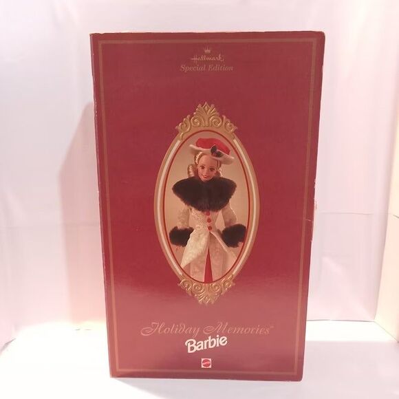 Holiday Memories 1995 Barbie Doll Hallmark Special Edition - Picture 1 of 11
